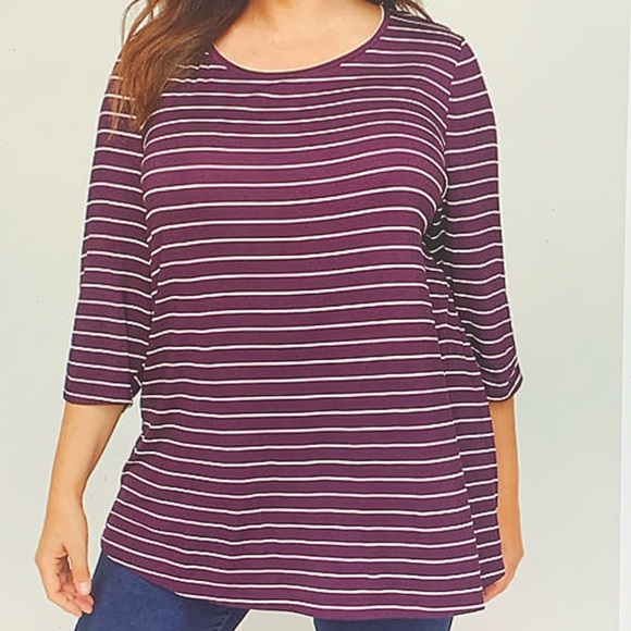 Top with Scarf. Tunic. 3XWP - Picture 5 of 7